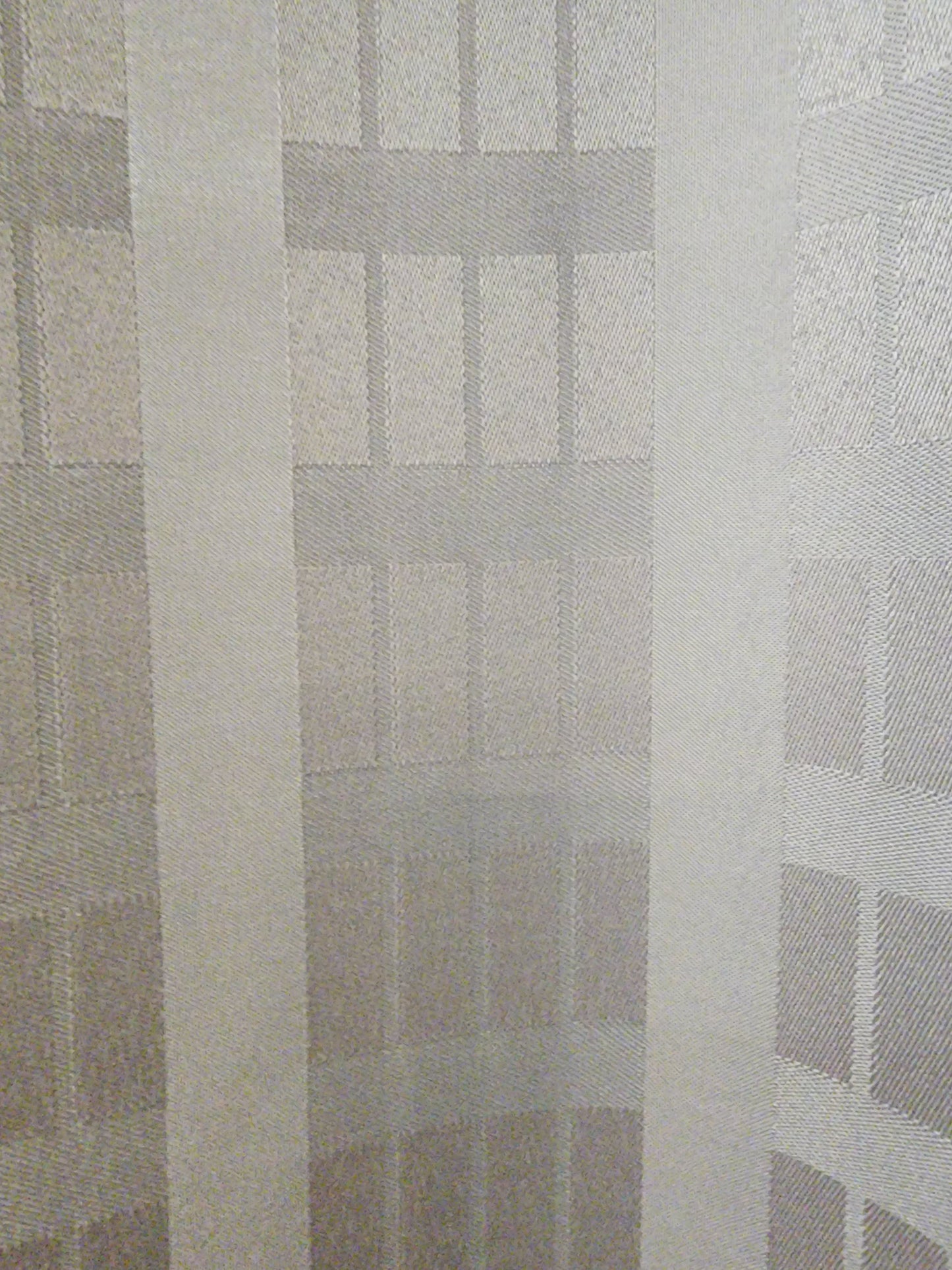 Litchfield Gray 42x74" Hookless Shower Curtain