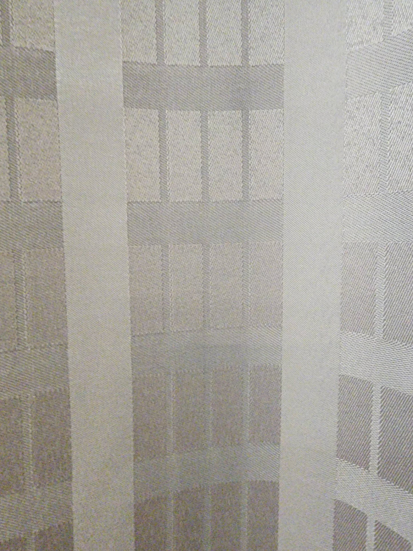 Litchfield Gray 71x92" Hookless Shower Curtain