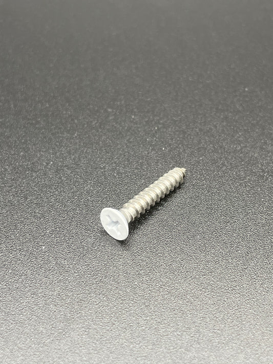 OTRT 5/32 x 1" White Metal Screw